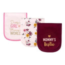 Add to compare 3pcs Mummy’s Bestie Baby Burp Clothes - Giggles n Gurgles