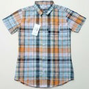 OKAIDI STYLISH MULTI-COLOUR PLAID SHORT SLEEVE (03)