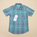 OKAIDI STYLISH MULTI-COLOUR PLAID SHORT SLEEVE (06)