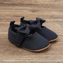 Adorable Bowknot Non-Slip Soft Sole Baby Shoes for Walking, Sizes 0-18 Months - Giggles n Gurgles