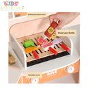 KITCHEN PREMIUM WOODEN SET FOR KIDS 3YEARS PLUS (TOY)