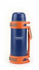 STAINLESS EUROSONIC STEEL VACUUM HOT/COLD TEMPERATURE RETAIN FLASK 2000ML/BLUE